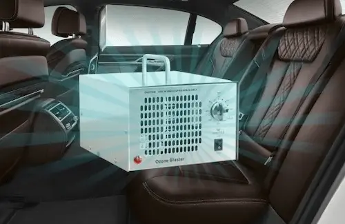 Ozonové čištění interiéru